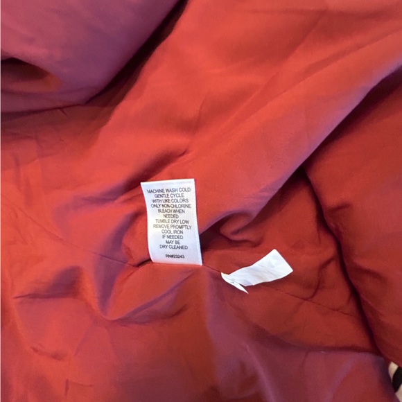 Women’s New York & co Chic Burgundy Striped Women's Blazer size XL - Picture 4 of 5